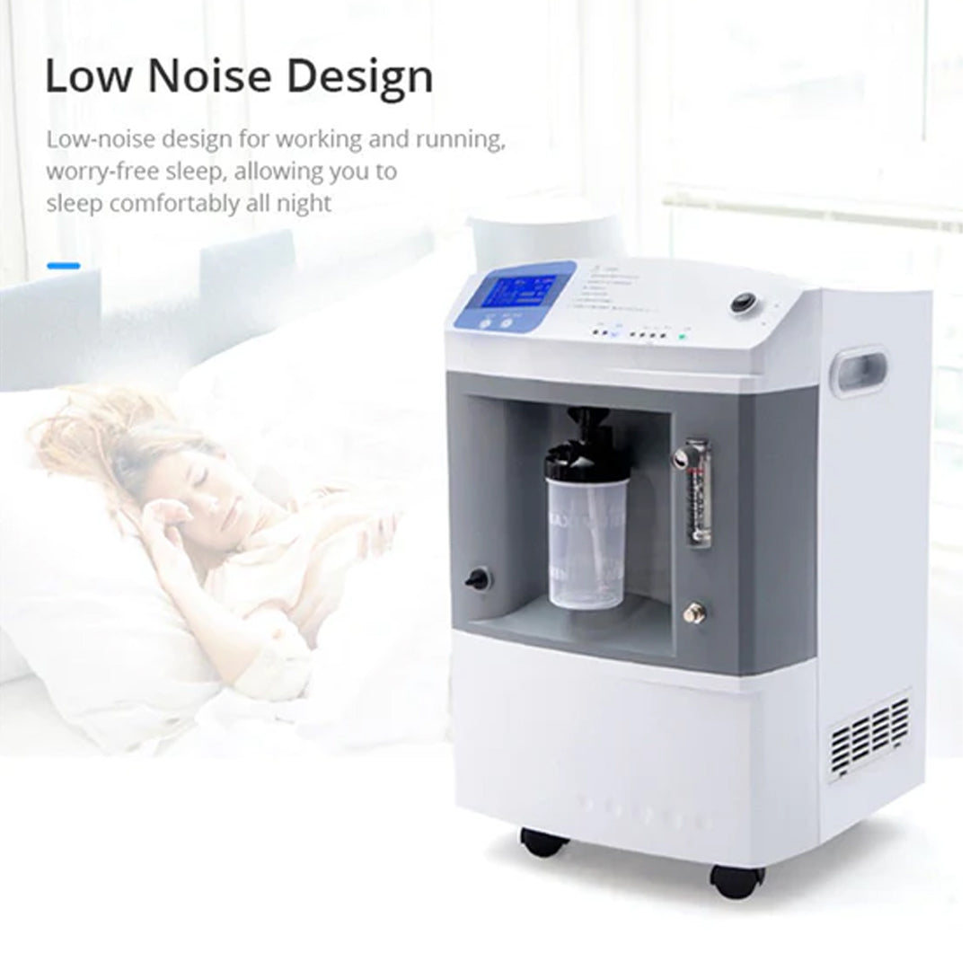 10L Medical Grade Continuous Flow Oxygen Concentrator for Homecare