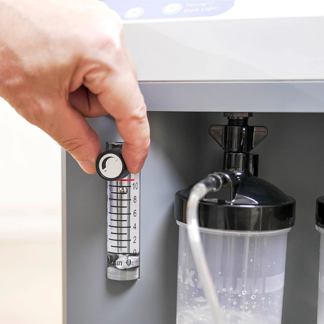 10L Medical Grade Continuous Flow Oxygen Concentrator for Homecare