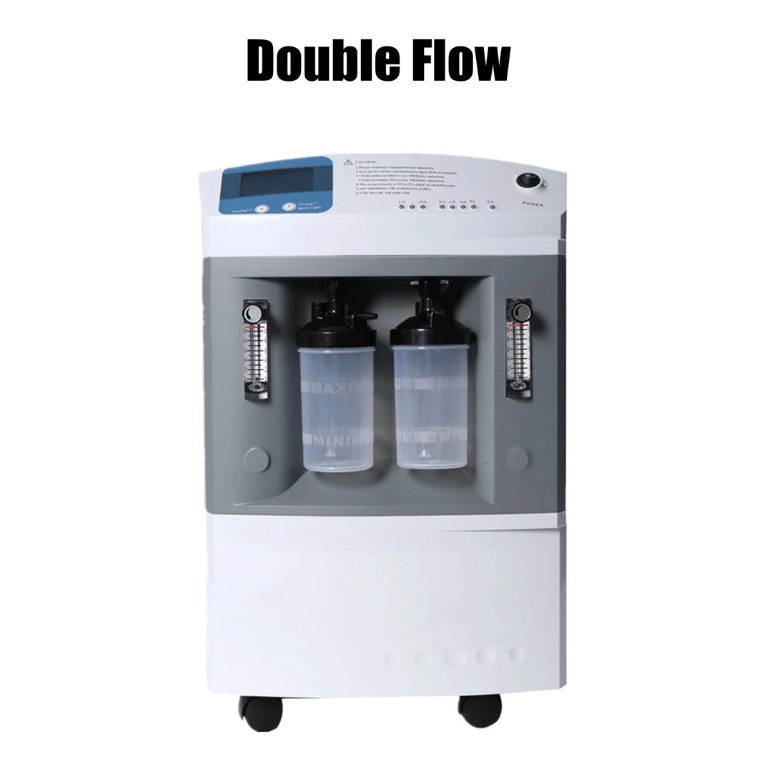 10L Medical Grade Continuous Flow Oxygen Concentrator for Homecare