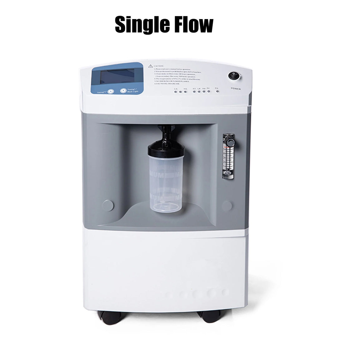 10L Medical Grade Continuous Flow Oxygen Concentrator for Homecare