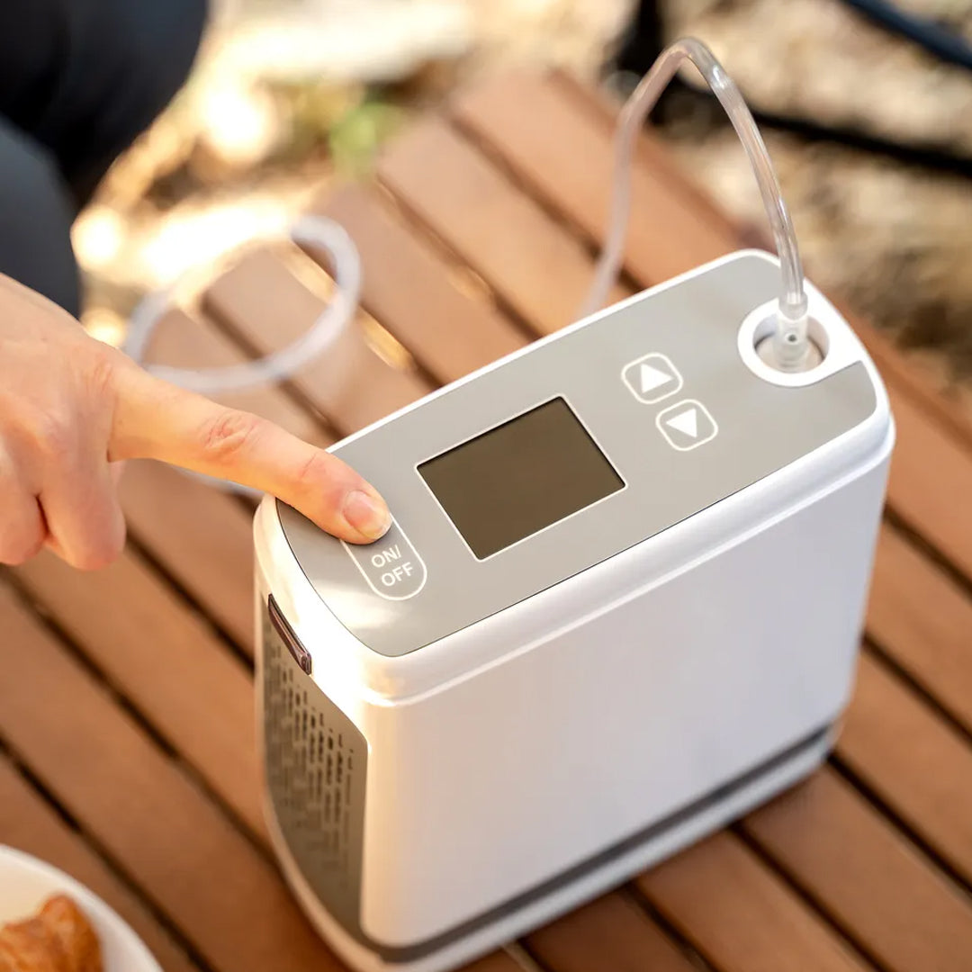 1-5L/m High Purity Portable Pulse Oxygen Concentrator w/ FREE Carry Bag