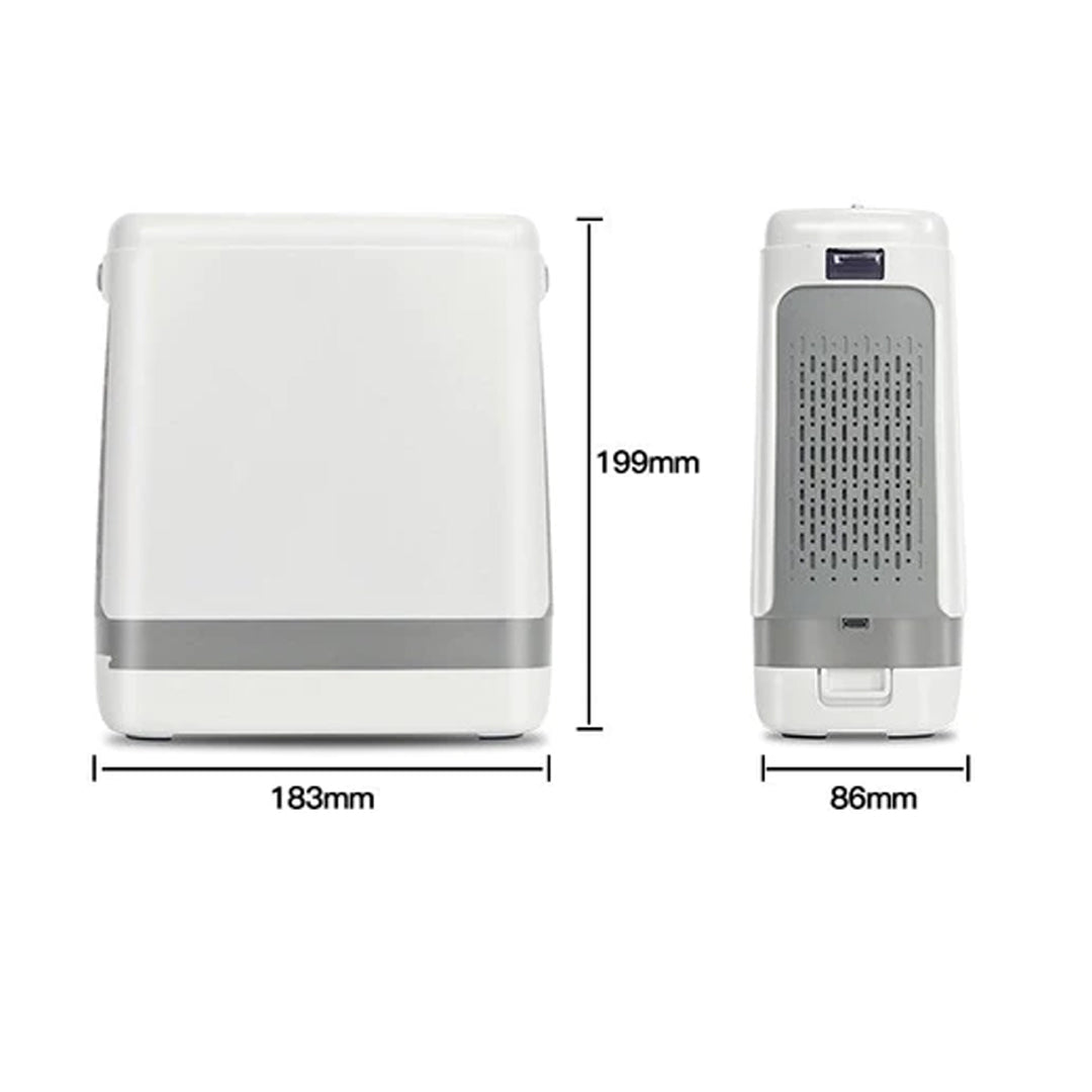 1-5L/m High Purity Portable Pulse Oxygen Concentrator w/ FREE Carry Bag