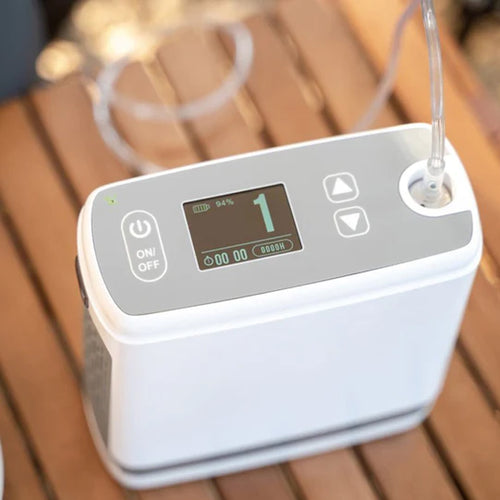 1-5L/m High Purity Portable Pulse Oxygen Concentrator w/ FREE Carry Bag