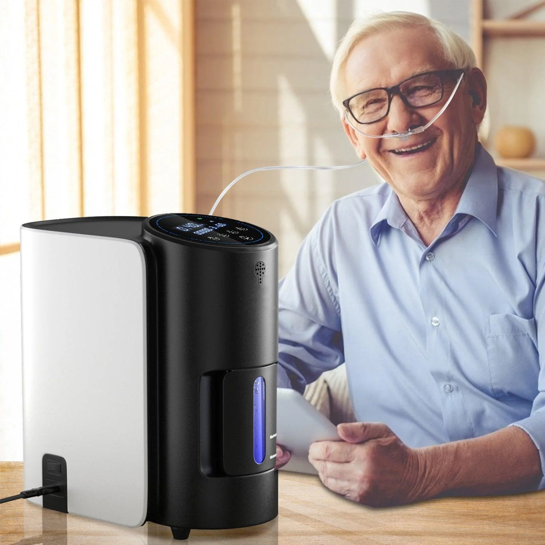 Bestes Sauerstoffgerät für den Heimgebrauch, 1–7 l/min einstellbar