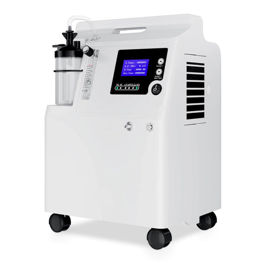 FDA Approved 5L Medical Grade Compact Continuous Flow Home Oxygen Concentrator with Nebulizer