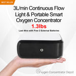 3L/min Continuous Flow Light & Portable Smart Oxygen Concentrator