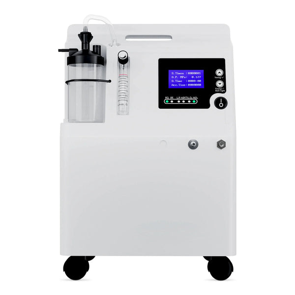 FDA Approved 5L Medical Grade Compact Continuous Flow Home Oxygen Concentrator with Nebulizer