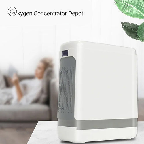 1-5L/m High Purity Portable Pulse Oxygen Concentrator w/ FREE Carry Bag