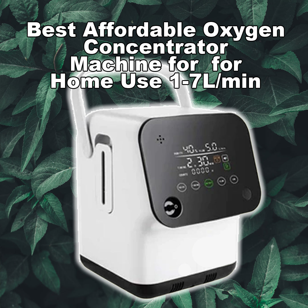 Best Affordable Oxygen Concentrator Machine for Home Use 1-7L/min