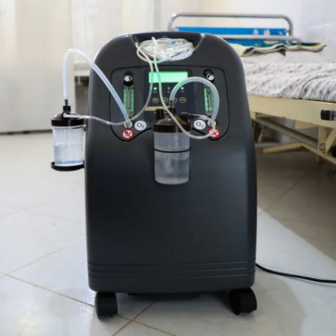 5L Compact Medical Grade Continuous Flow Oxygen Concentrator for Home and Hospital Use