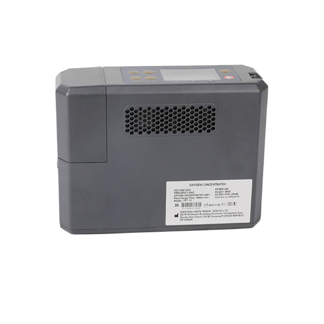 8 Hours Battery 1-5L Lightweight Continuous & Pulse Flow Portable Oxygen Concentrator with Free Carry Bag