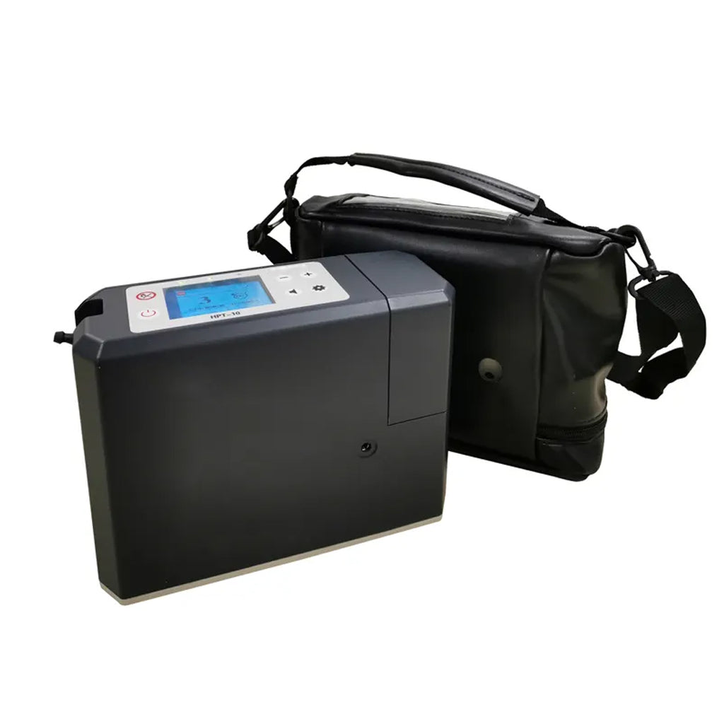 8 Hours Battery 1-5L Lightweight Continuous & Pulse Flow Portable Oxygen Concentrator with Free Carry Bag
