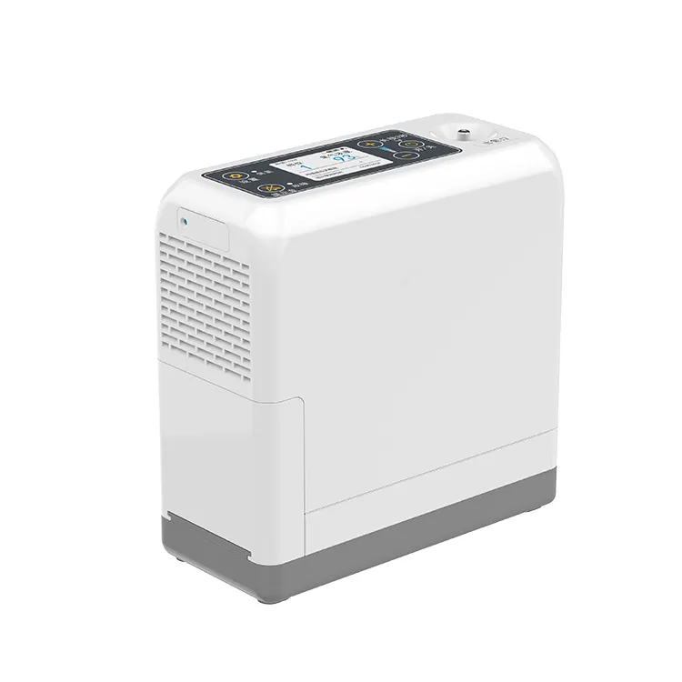 8 Hours Battery 1-7L Lightweight Pulse Flow Portable Oxygen Concentrator with Free Carry Bag