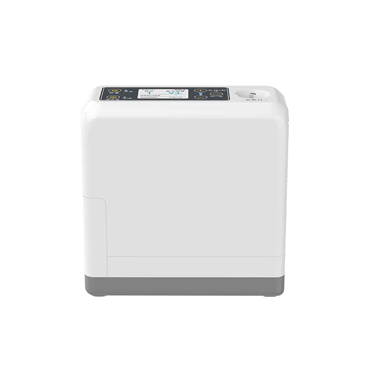 8 Hours Battery 1-7L Lightweight Pulse Flow Portable Oxygen Concentrator with Free Carry Bag