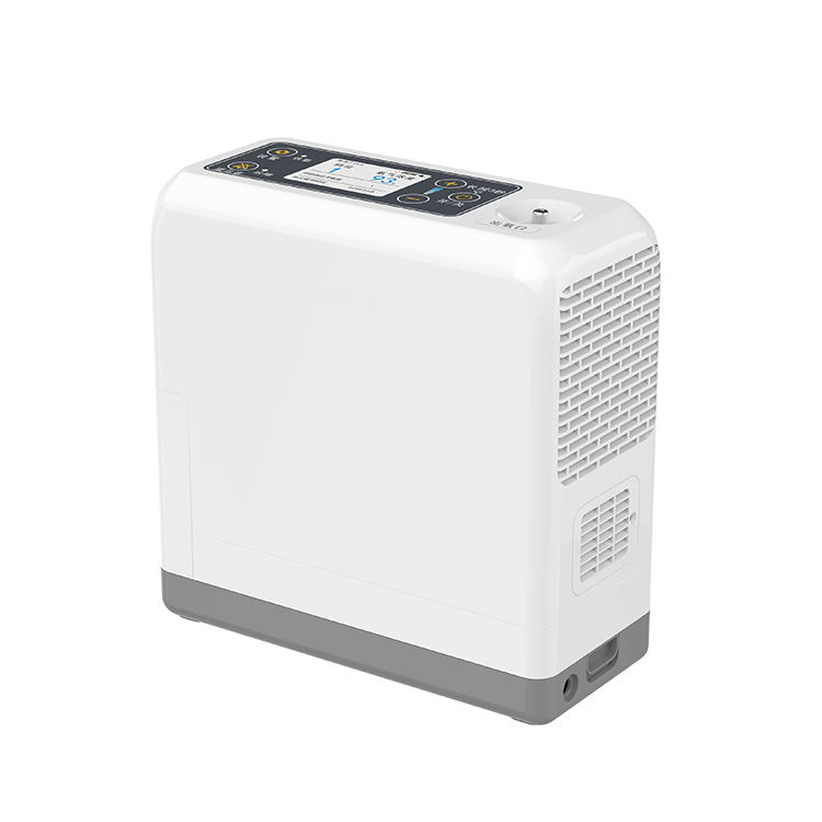 8 Hours Battery 1-7L Lightweight Pulse Flow Portable Oxygen Concentrator with Free Carry Bag