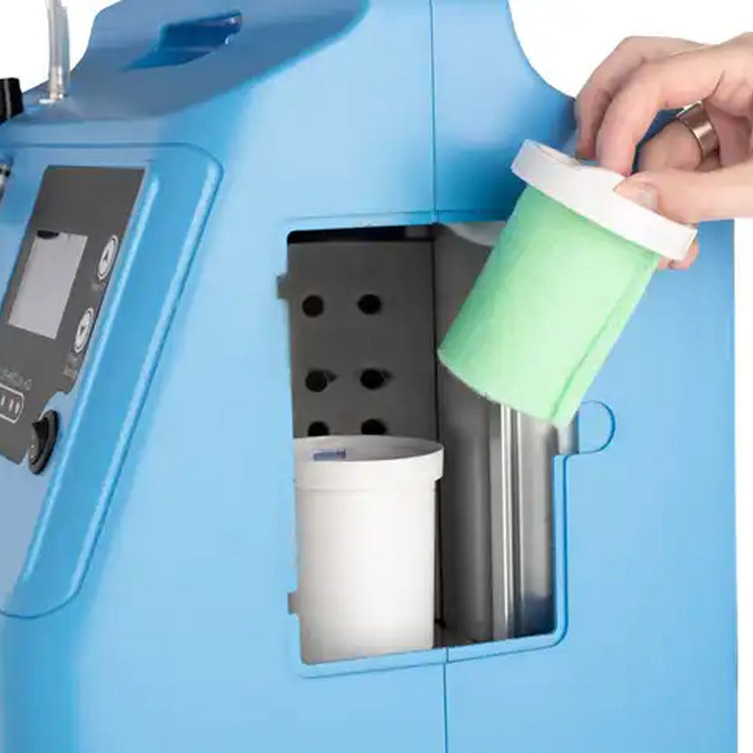 5L Medical Grade Compact Continuous Flow Oxygen Concentrator with Nebulizer