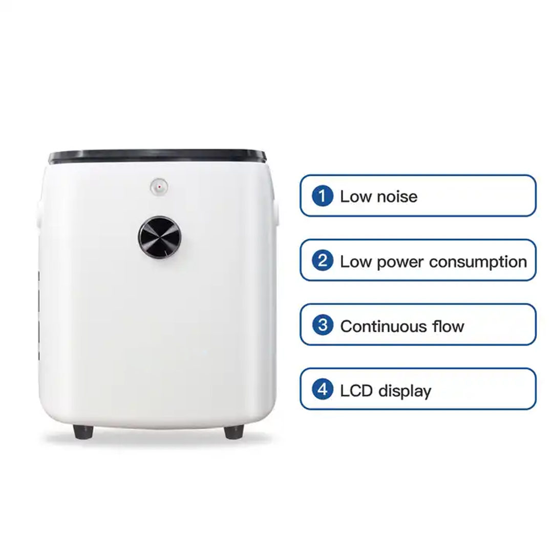 Home Oxygen Concentrator, 1-7L/min Adjustable