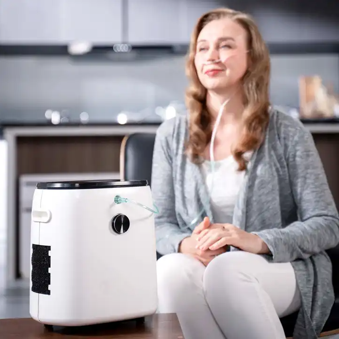 Home Oxygen Concentrator, 1-7L/min Adjustable