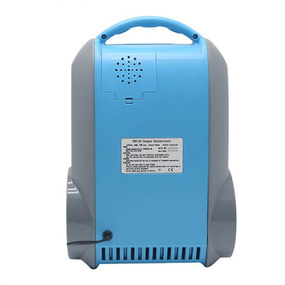 1-5L Continuous  Flow Portable Oxygen Concentrator with Battery, Free Carry Bag and Portable Trolley