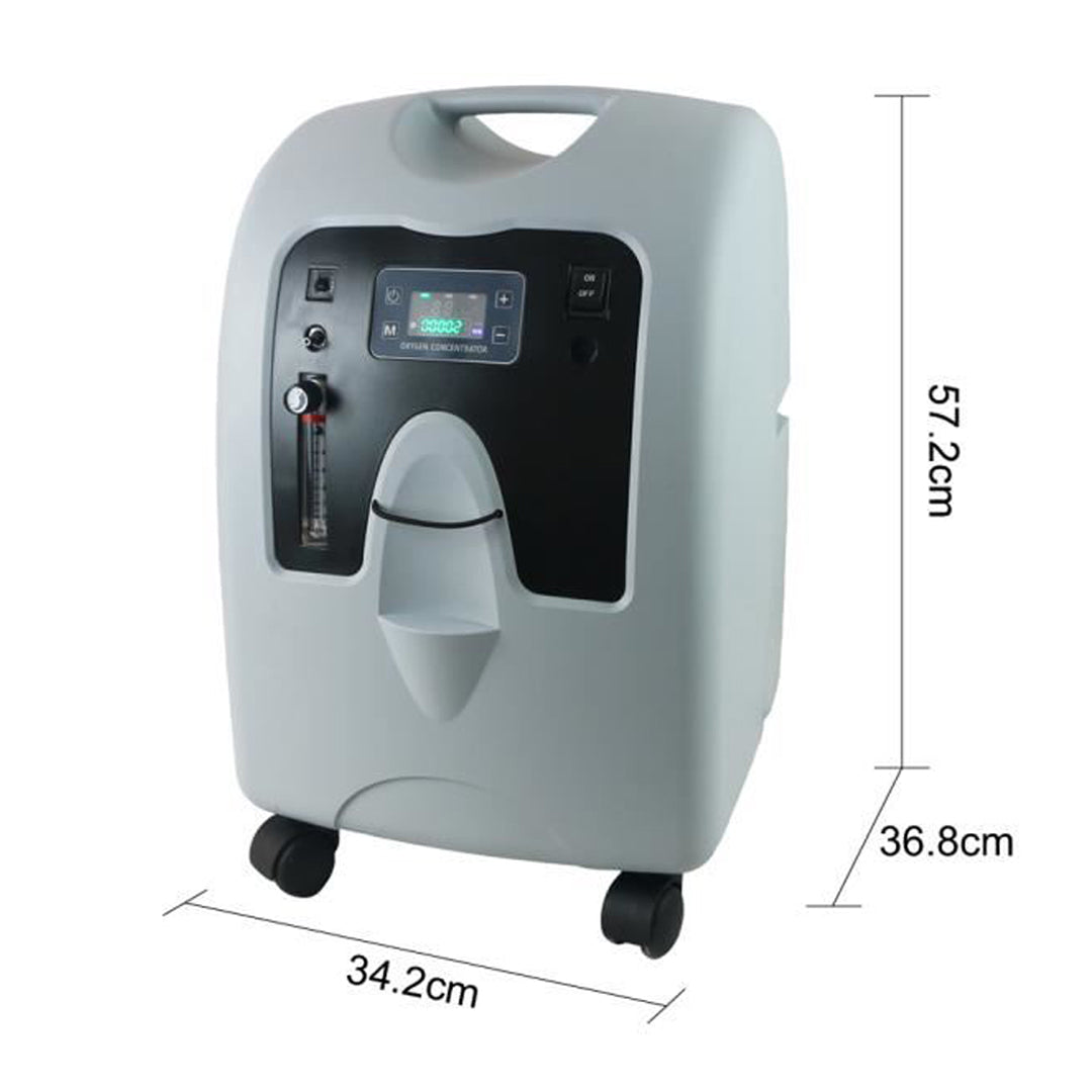 5L Medical Grade Compact Continuous Flow Oxygen Concentrator