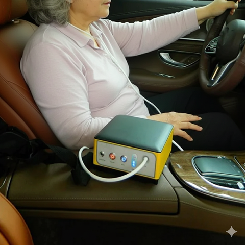 Smart Oxygen Companion for Moms – Complete Care Kit Lightweight, Continuous Flow & Portable