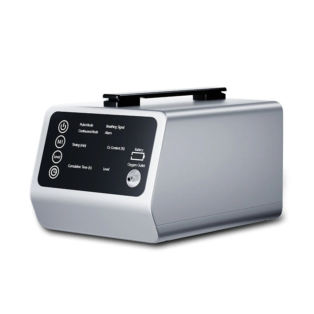 Tragbarer Sauerstoffkonzentrator für das Auto für große Höhen und Reisen + kostenlose Batterie und Adapter