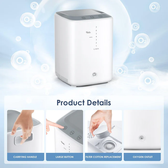 Best Affordable 1-7L/m Home Oxygen Concentrator