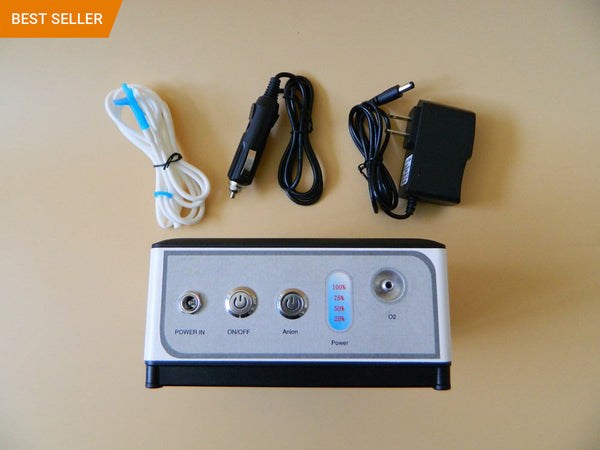 Smart Oxygen Companion – Light & Portable Continuous Flow Oxygen Concentrator for Home & Travel