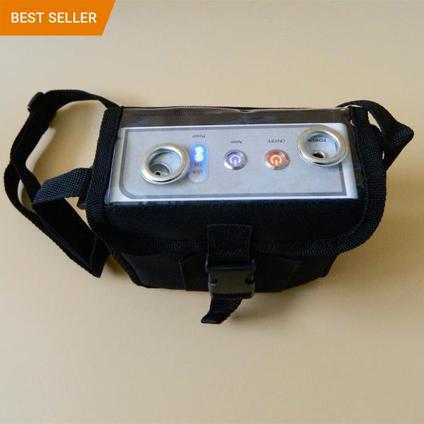 Smart Oxygen Companion – Light & Portable Continuous Flow Oxygen Concentrator for Home & Travel