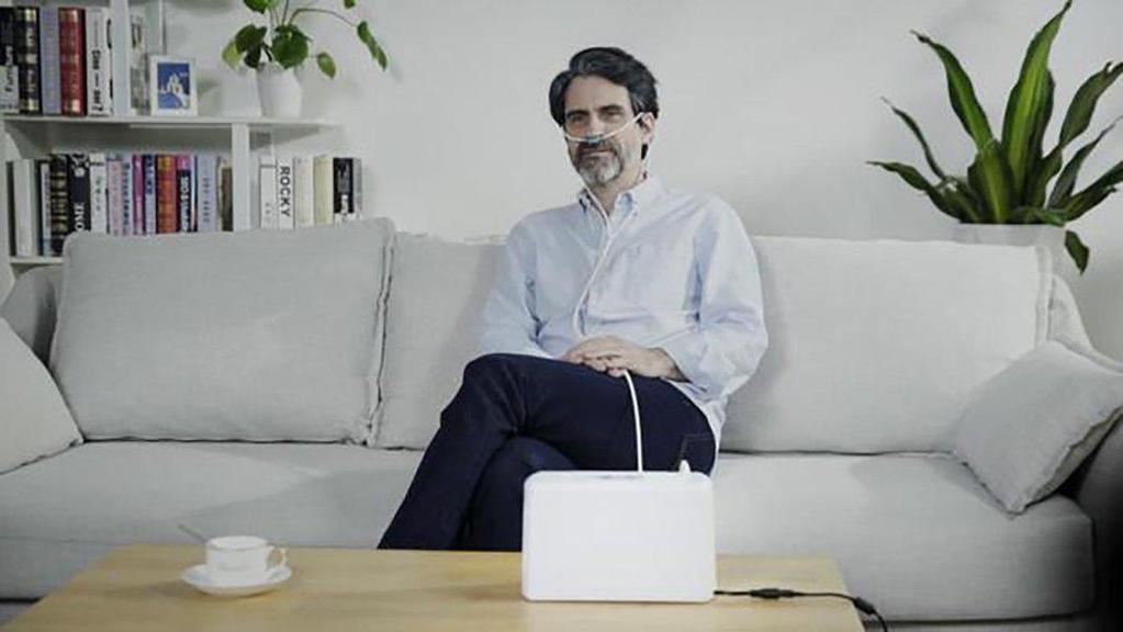 Tragbarer Sauerstoffkonzentrator mit kostenloser Tragetasche