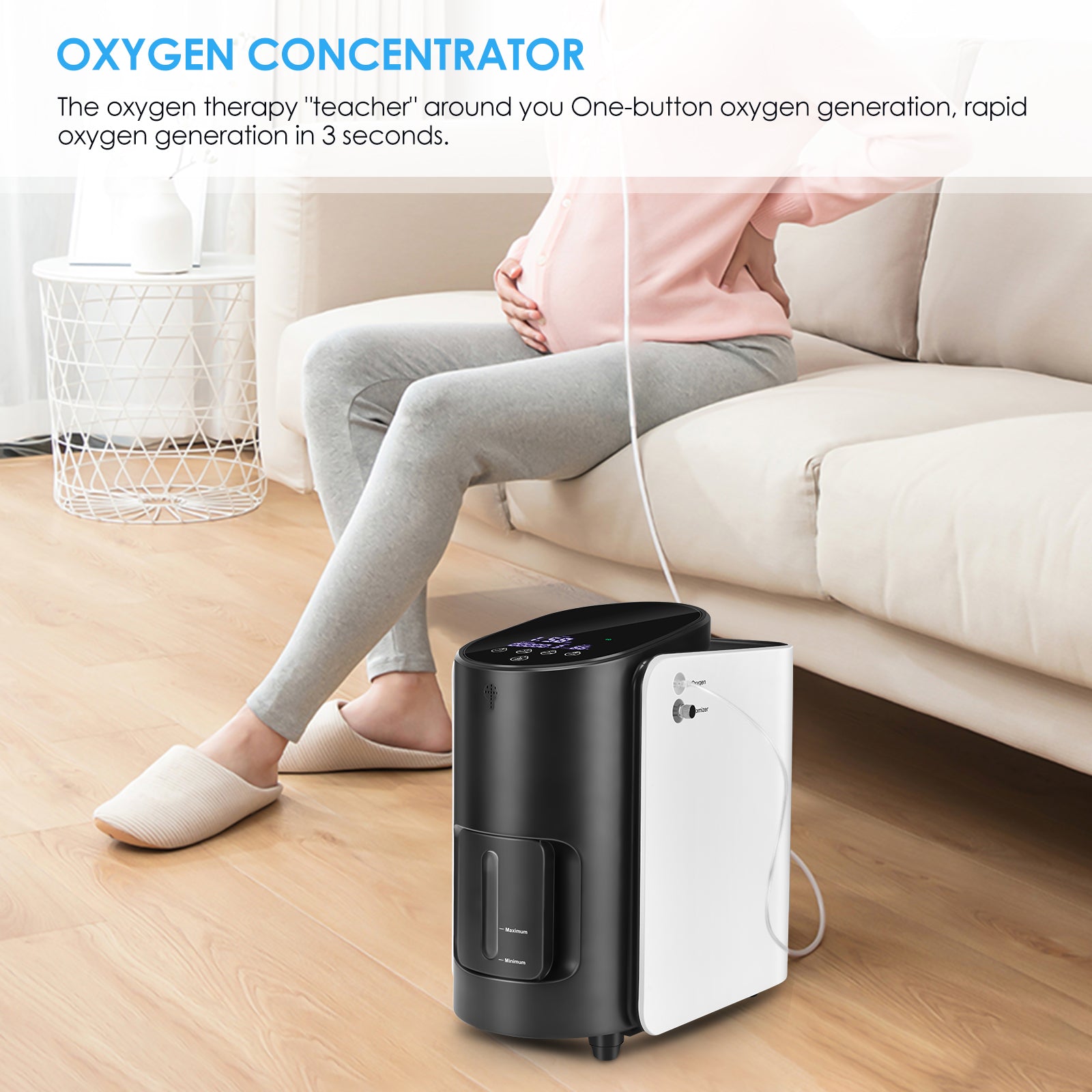 Home Oxygen Concentrator, 1-7L/min Adjustable | oxygenconcentratordepot.co