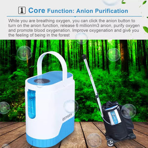 1-5L Portable Oxygen Concentrator with Battery and Carrier
