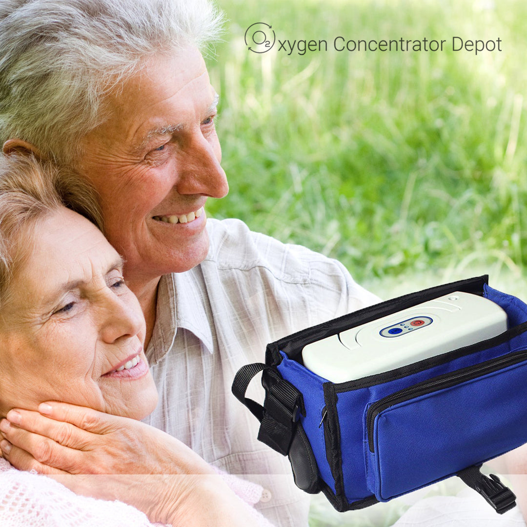 Tragbarer Sauerstoffkonzentrator mit kostenloser Tragetasche