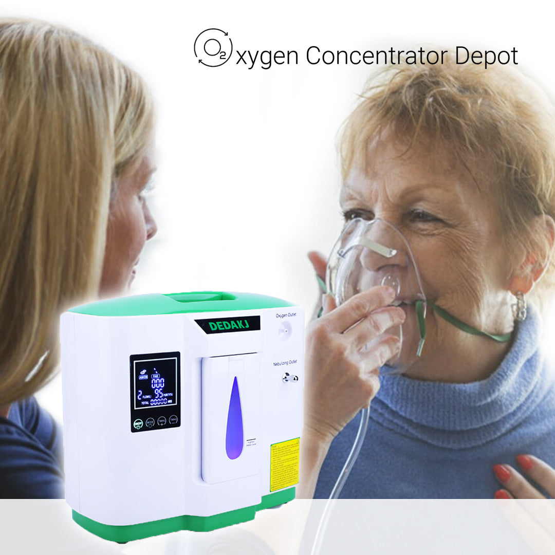 OCD 2-9L/min Flow Oxygen Concentrator O2 Generator Portable Oxygen Machine | oxygenconcentratordepot.co