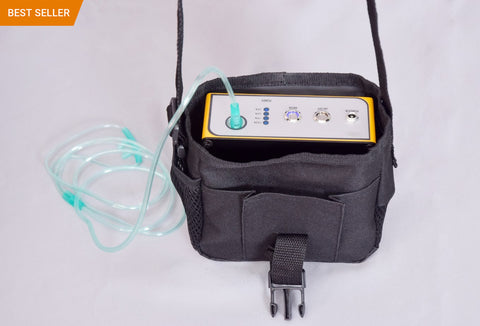 Smart Oxygen Companion for Moms – Complete Care Kit Lightweight, Continuous Flow & Portable
