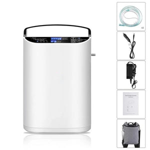 1-5L/min Pulse Flow Portable Oxygen Concentrator with Backpack | oxygenconcentratordepot.co